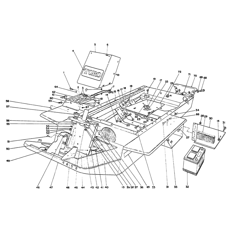 Instrument Panel and Steering Post Assembly