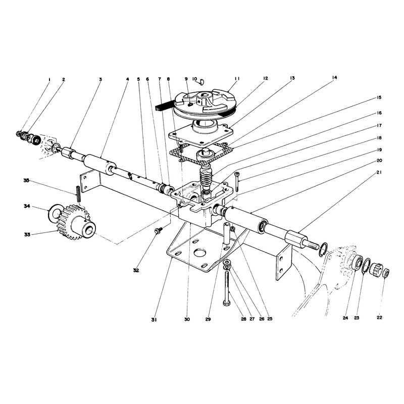Gear Case Assembly