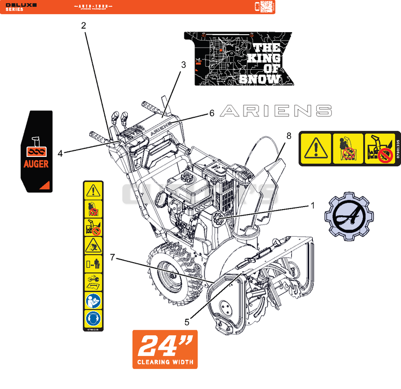 Decals - 24" - CE