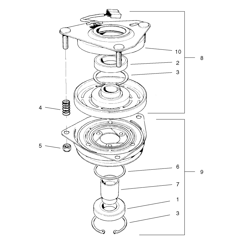 ClutchBrake Assembly No 54-3200
