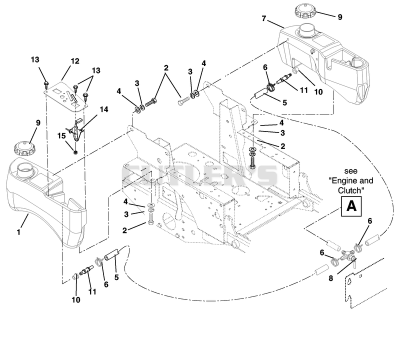 Fuel Tanks And Hoses