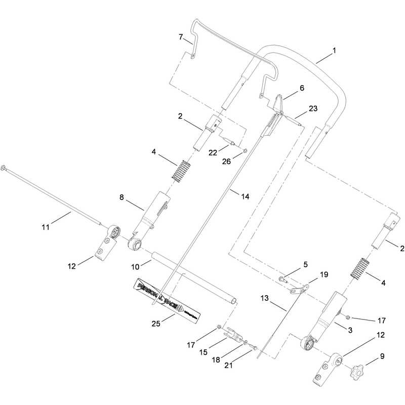 Upper Handle Assembly