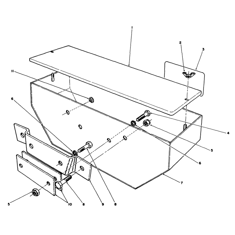 Weight Box Kit Model No 62-6590 Optional