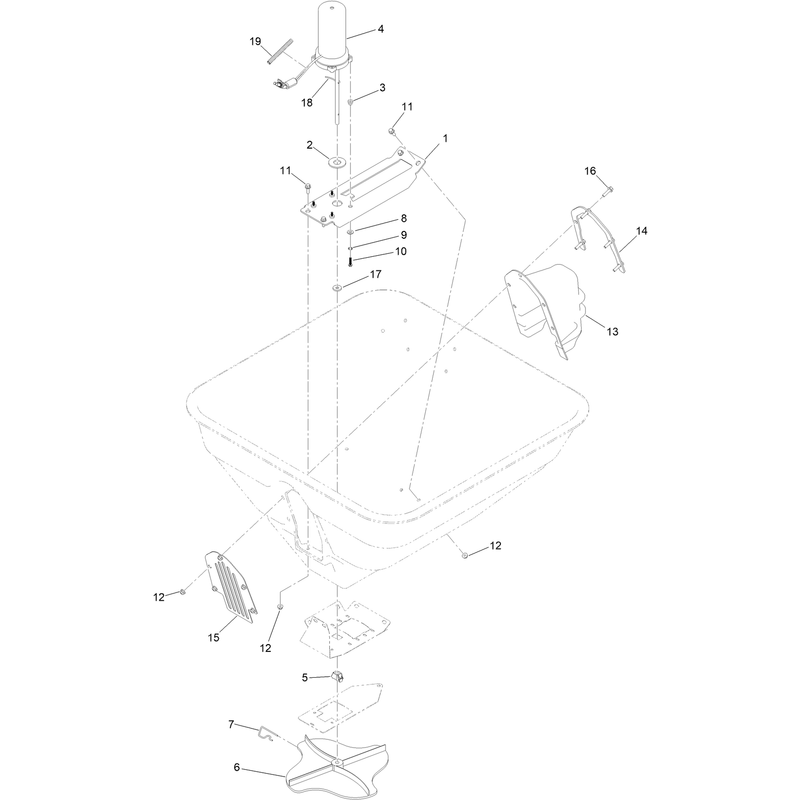 Hopper Motor Assembly