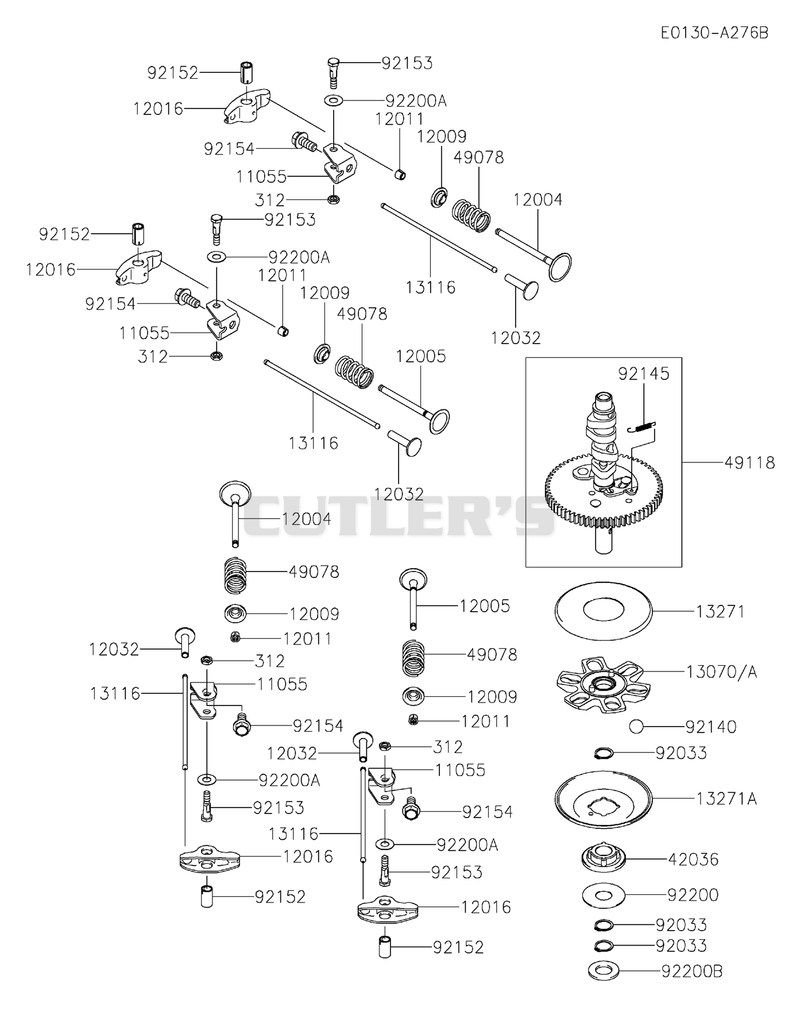 VALVE/CAMSHAFT