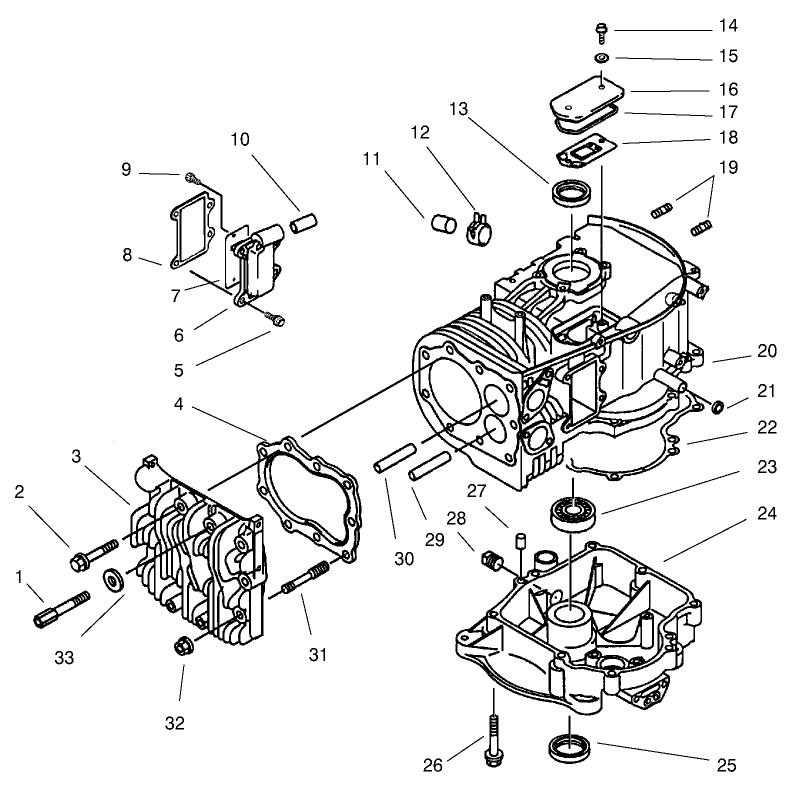 Crankcase Kawasaki Fb460v-Ms14