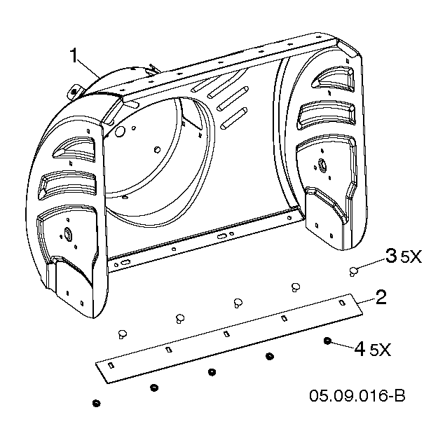 AUGER HOUSING AND IMPELLER