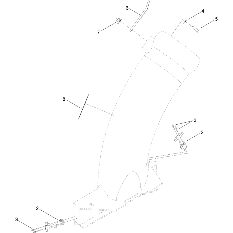 Chute Assembly No 120-5526
