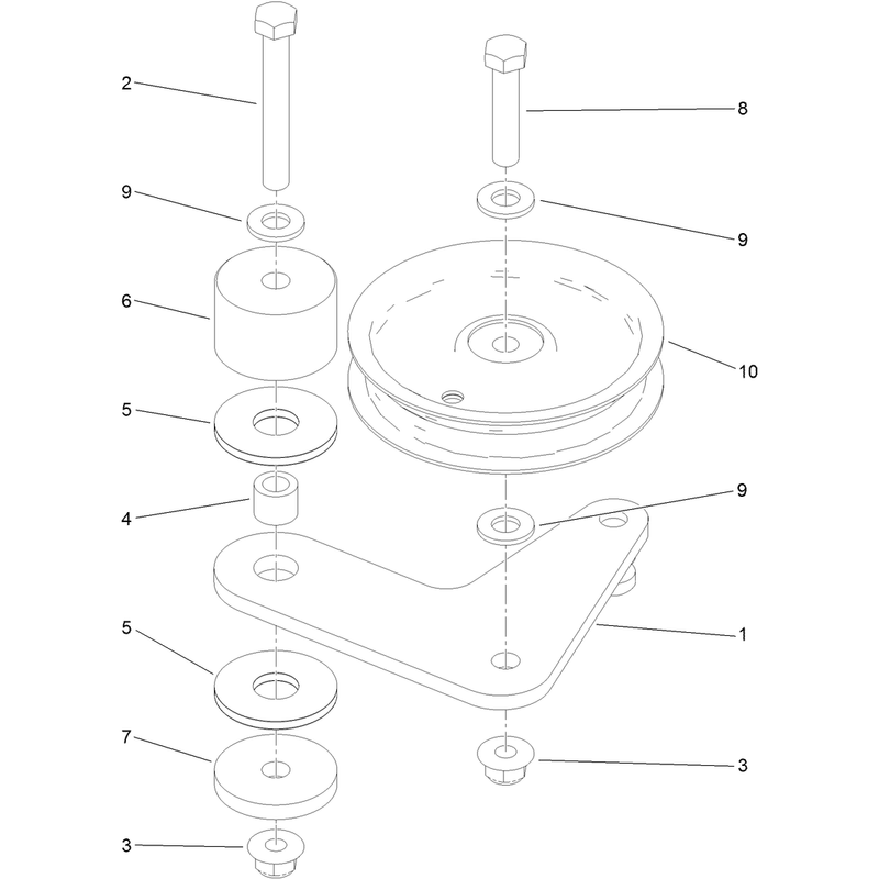 Pump Idler Assembly No 117-7685
