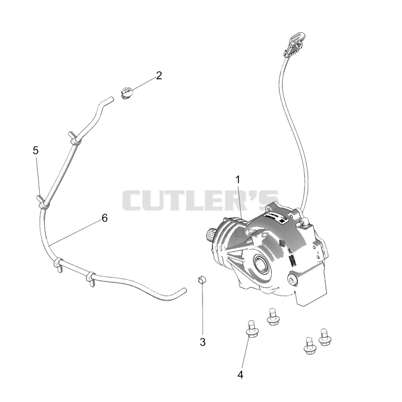 Drive Train, Front Gearcase