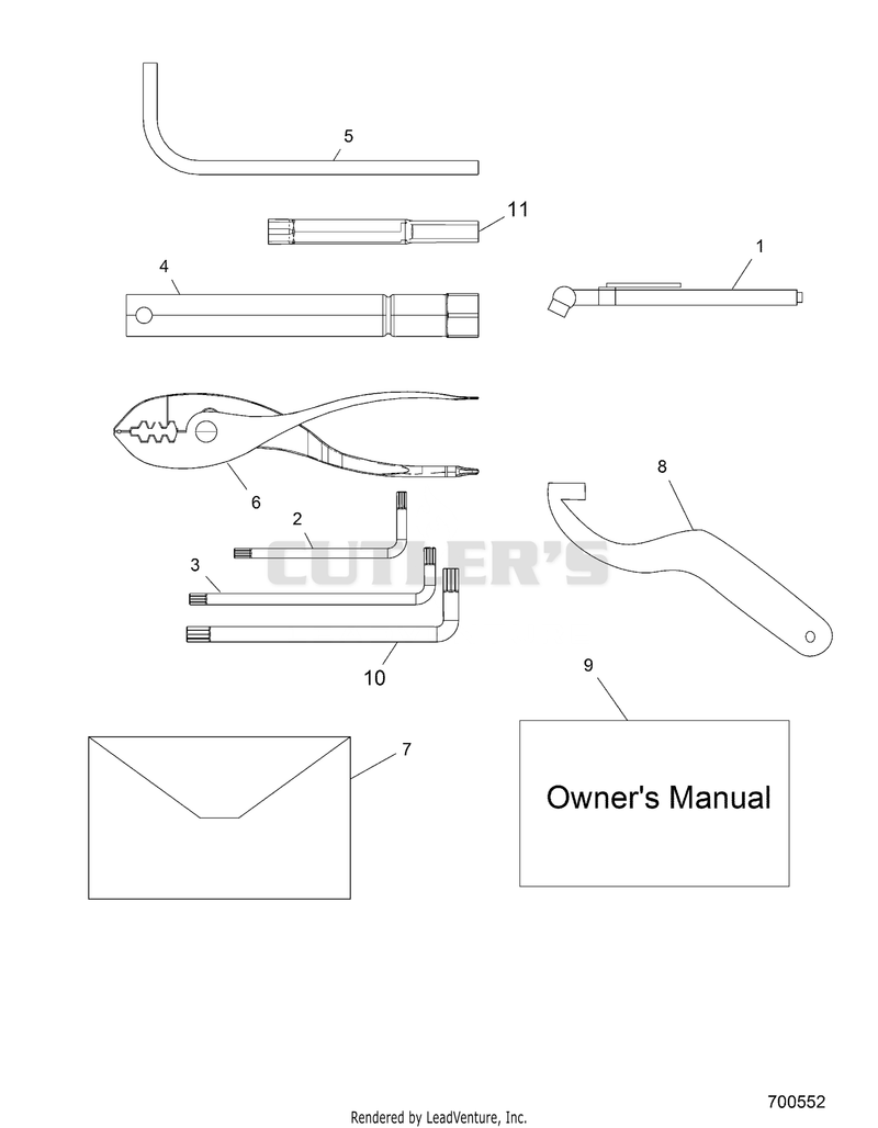 References, Tool Kit and Owner's Manual
