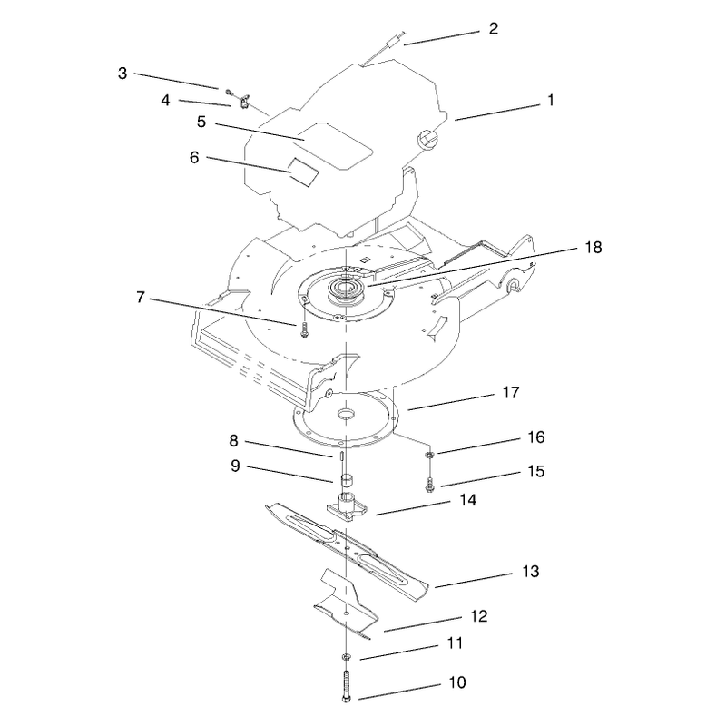 Engine and Blade Assembly