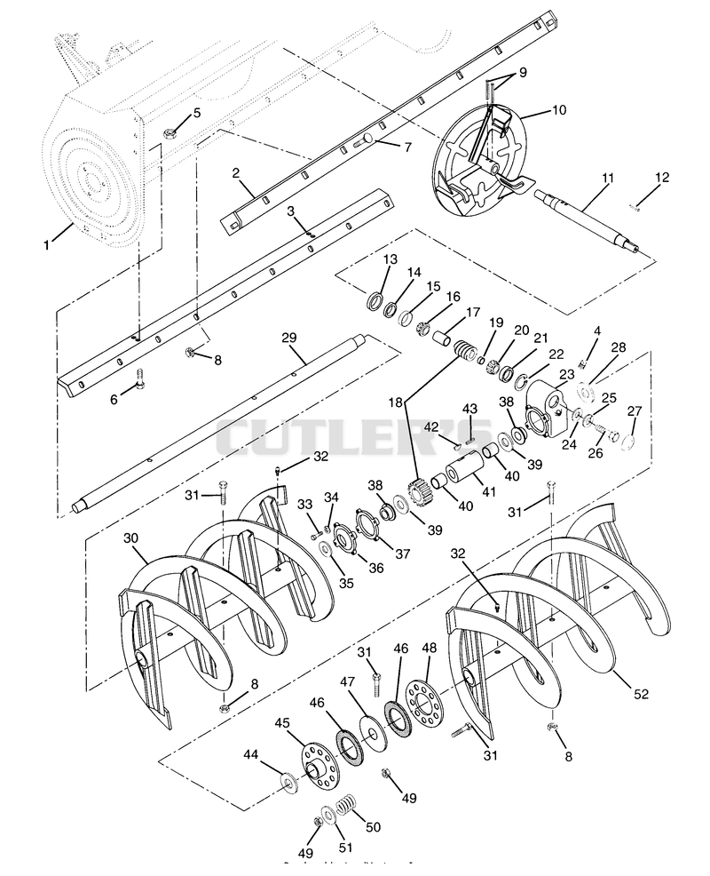 Auger & Impeller Housing