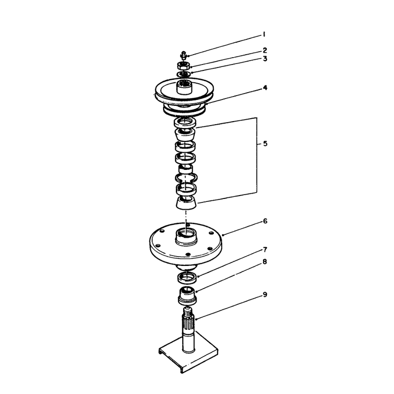Drive Spindle No. 54-7781