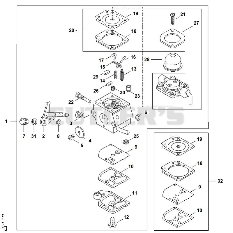AE - Carburetor C1Q-S53