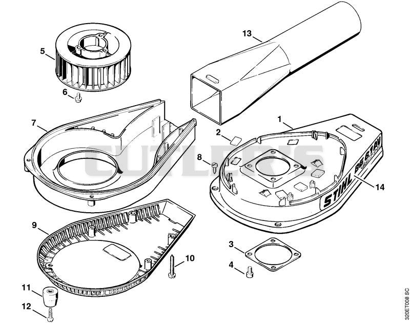 Fan housing