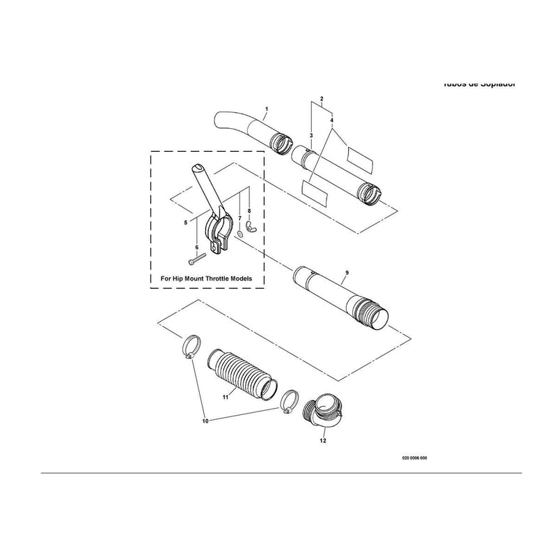 Blower Tubes