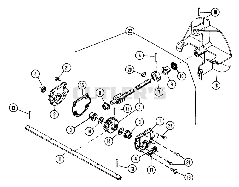 Auger Gearcase