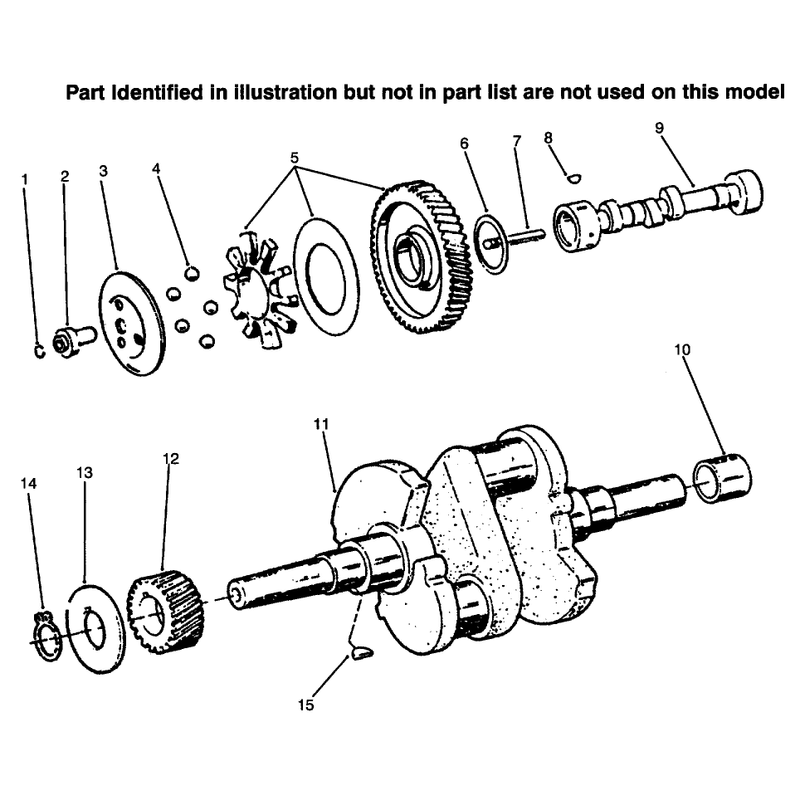 Cam and Crankshafts