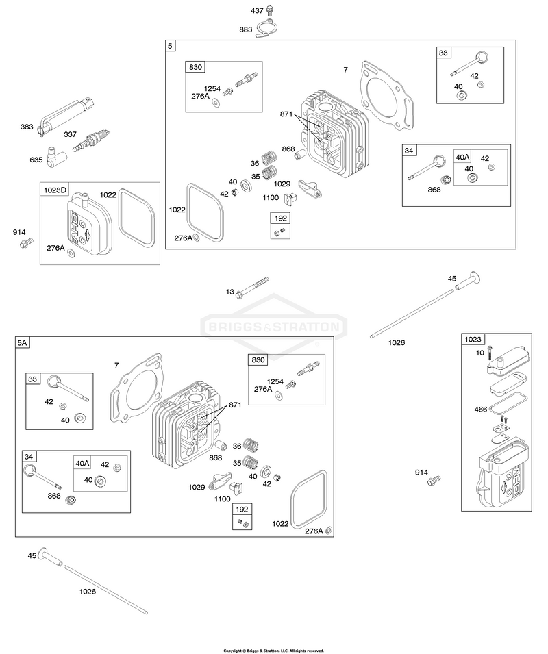 Cylinder Heads, Valve Covers