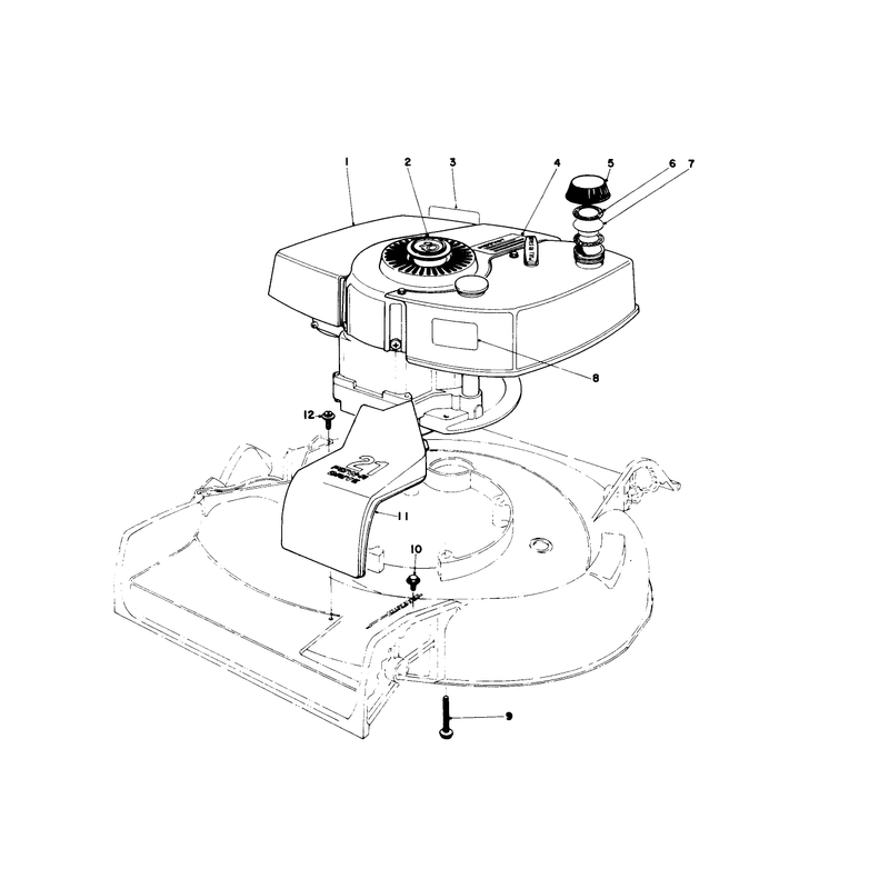 Engine Assembly Model No 21647