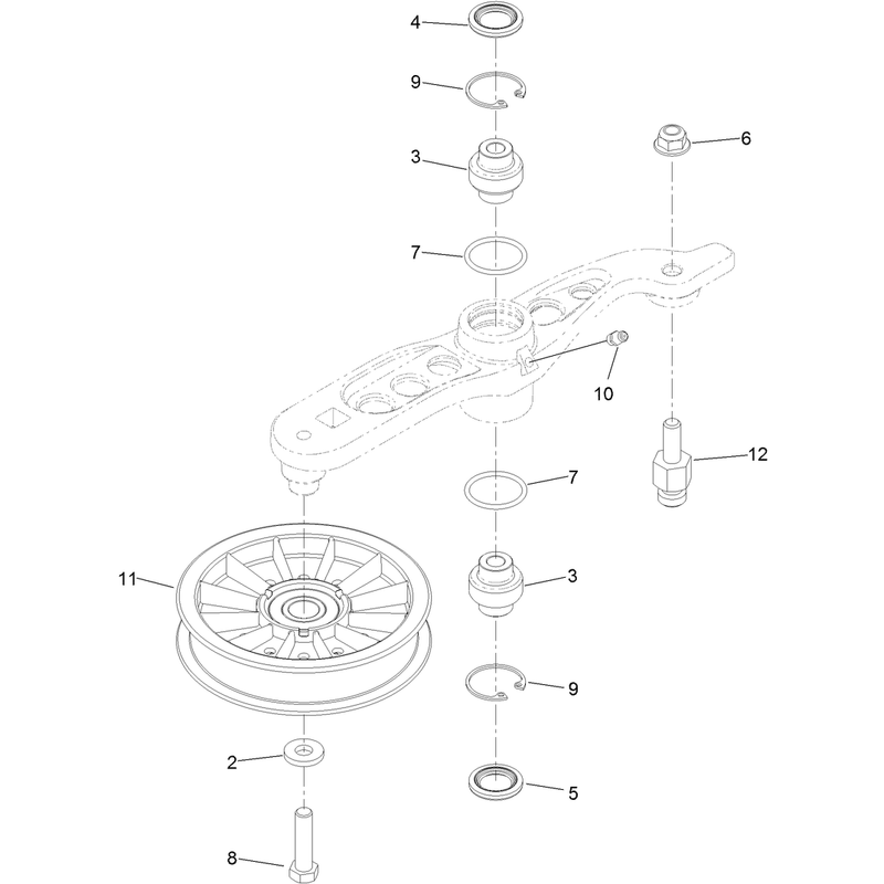 Pump Idler Assembly No. 116-1255