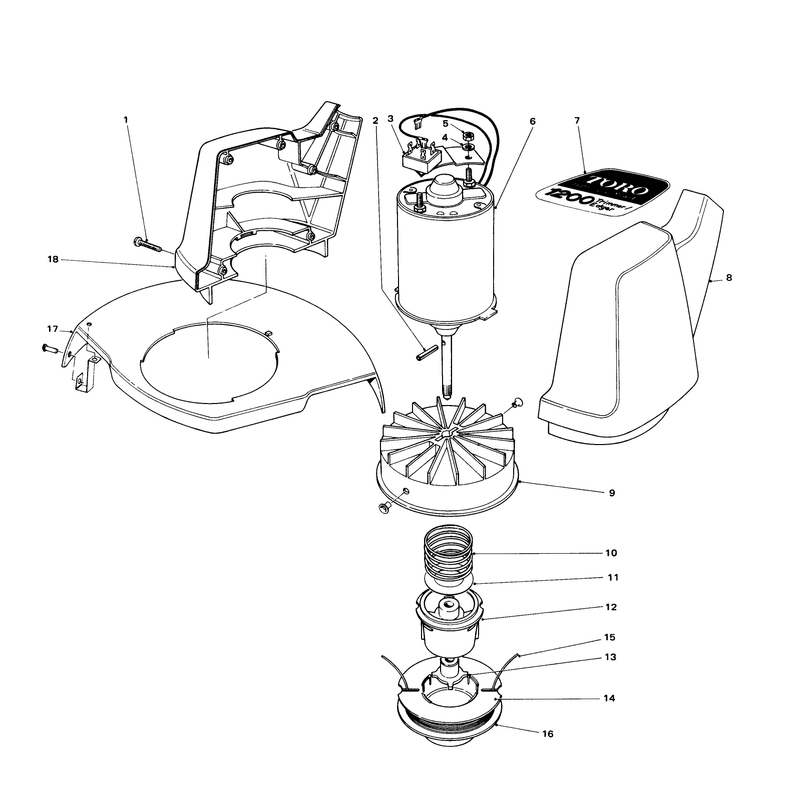 Motor And Housing Assembly