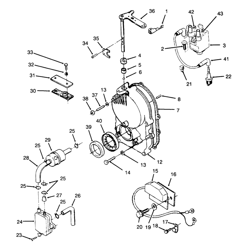 Ignition Control Onan P220g Type 110808g