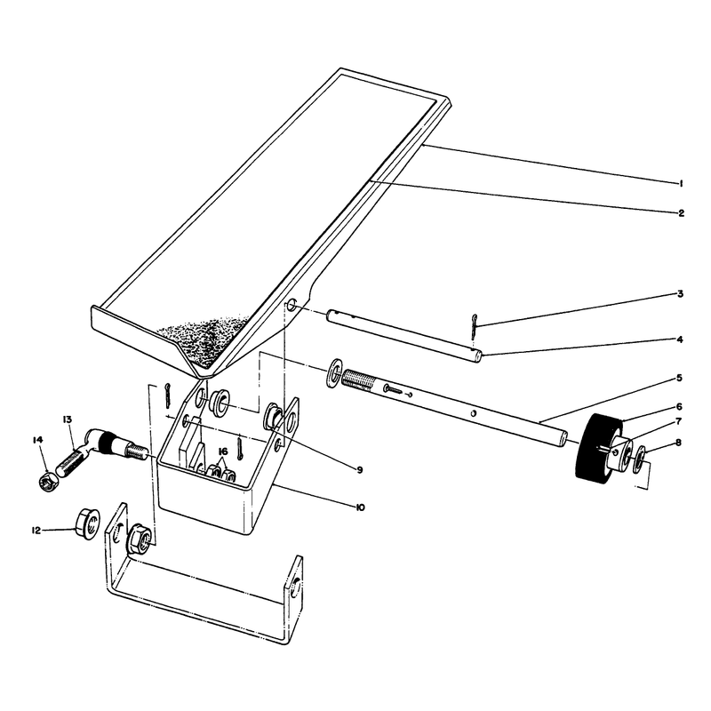 Traction Pedal Assembly