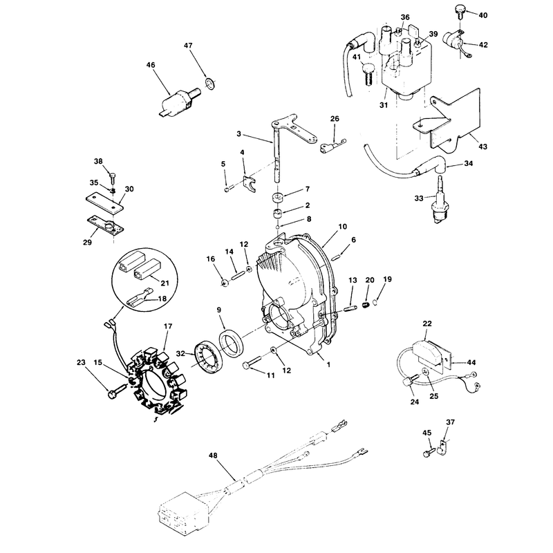 Gearcase and Ignition Controls