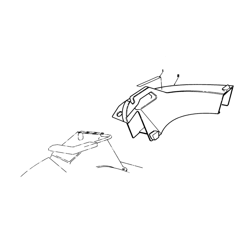 Side Discharge Chute Model No 59168 Optional