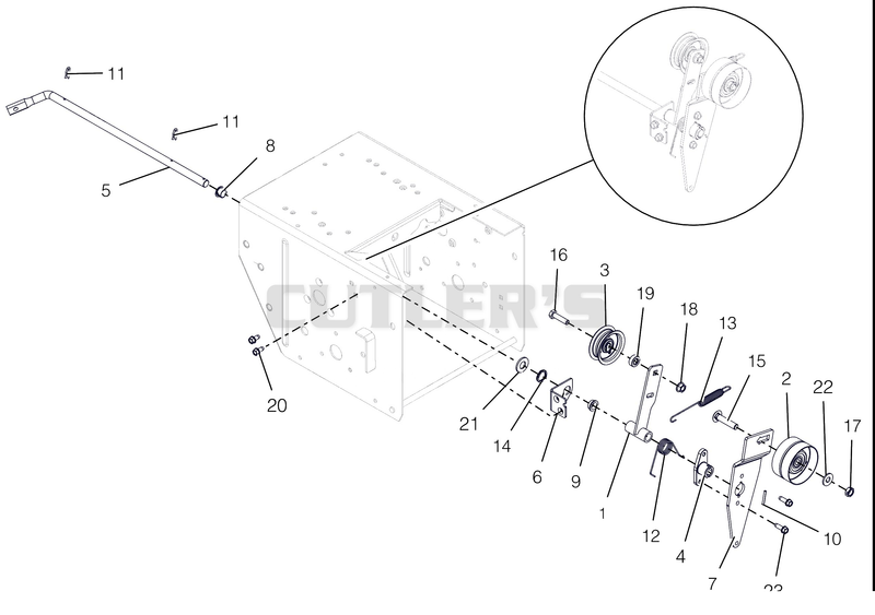 Idler And Brake Arm