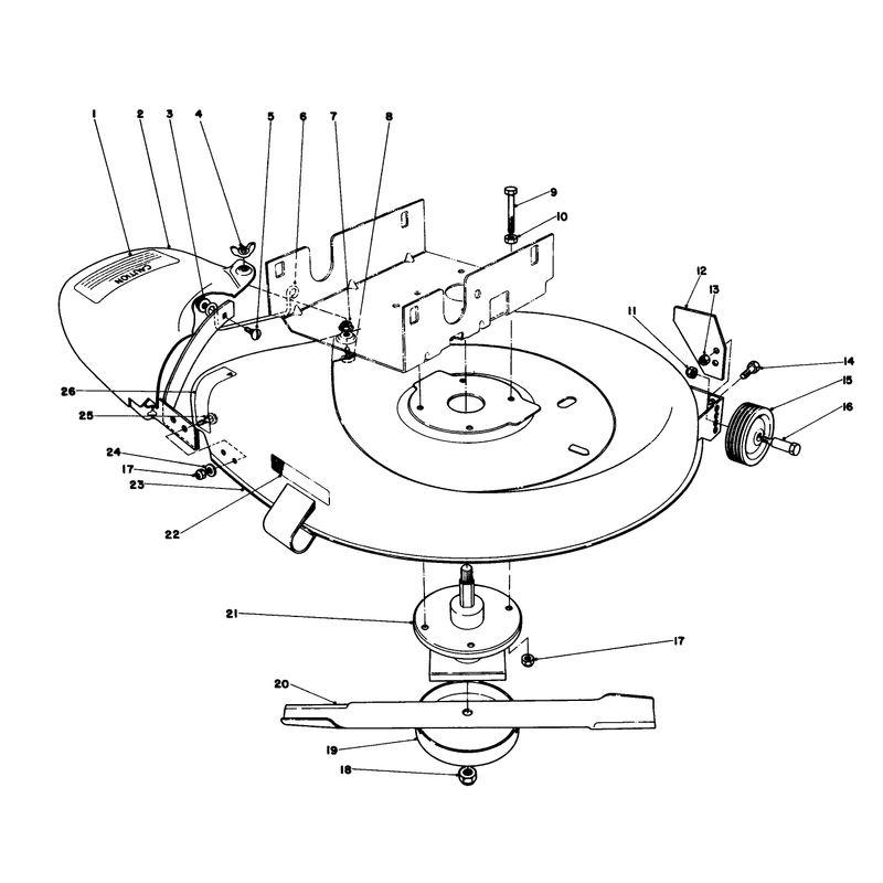 Mower Housing Assembly