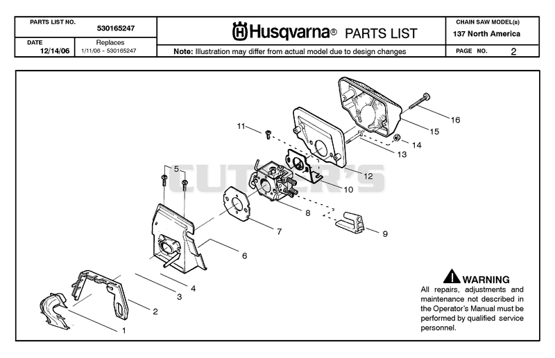 CARBURETOR & AIR FILTER