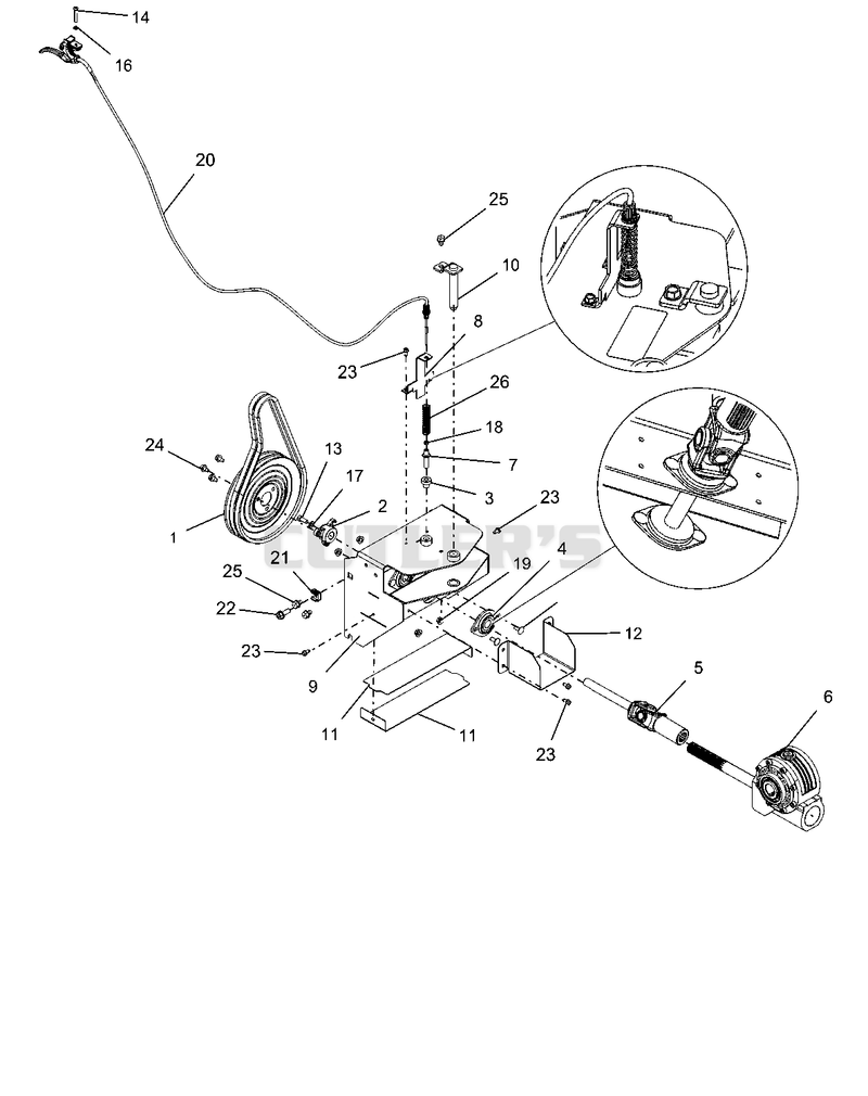 Brush Drive Unit