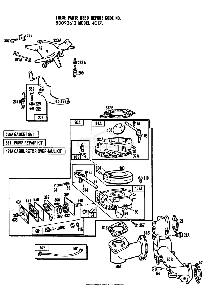 Carburetor Assembly,Manifold