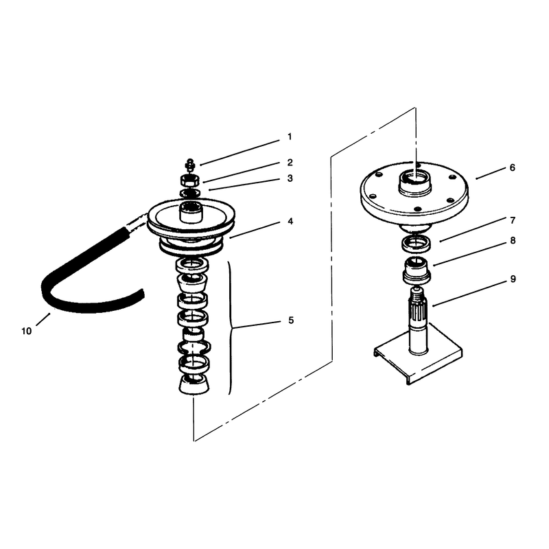 Drive Spindle No 54-7781