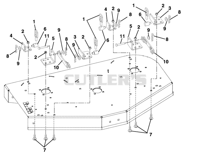 Handle And Stabilizer Brackets