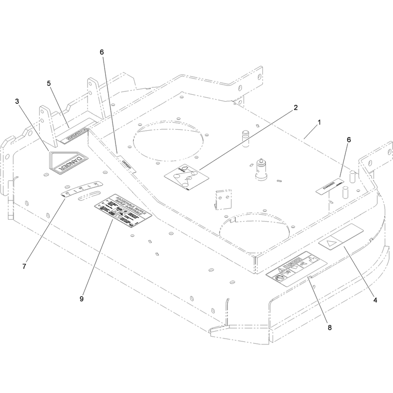 Deck Assembly No 110-4907