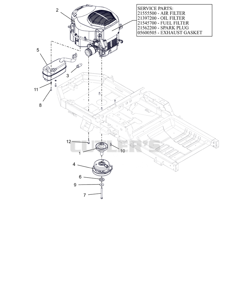 Engine - Kohler 24HP