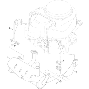 Muffler Kit Assembly No 132-1547