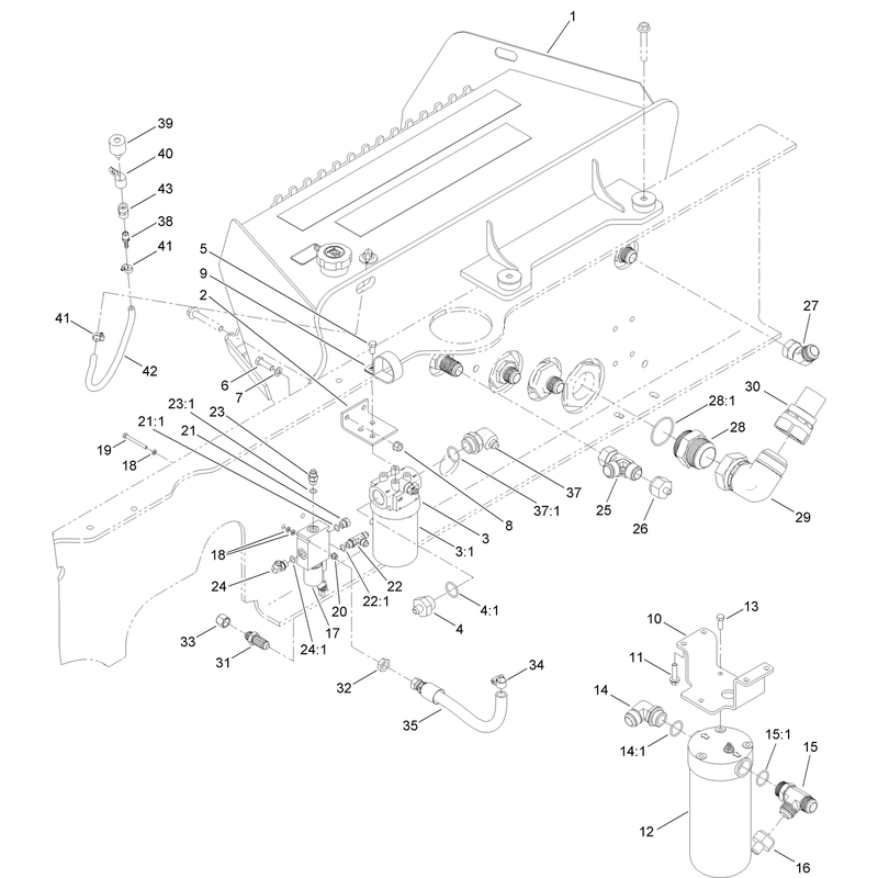 Hydraulic Tank Assembly