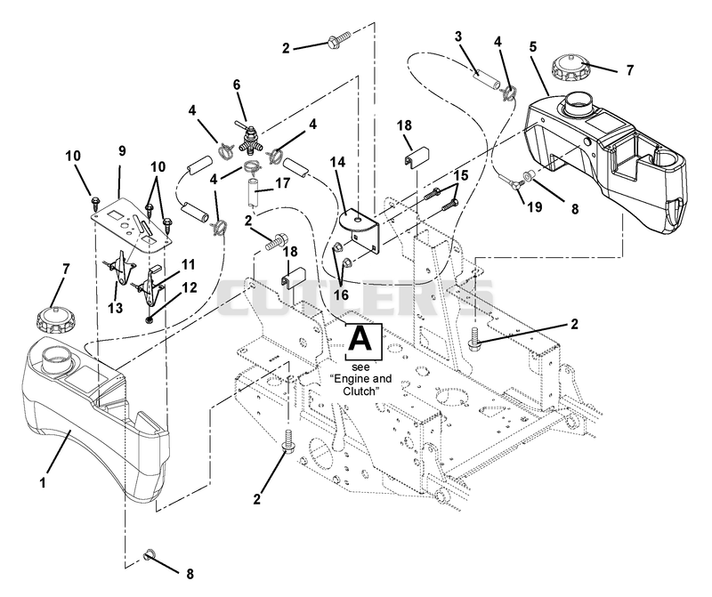 Fuel Tanks And Hoses