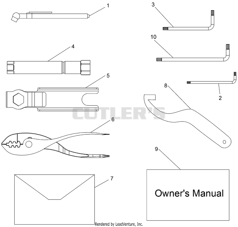 Tool Kit And Owners Manuals