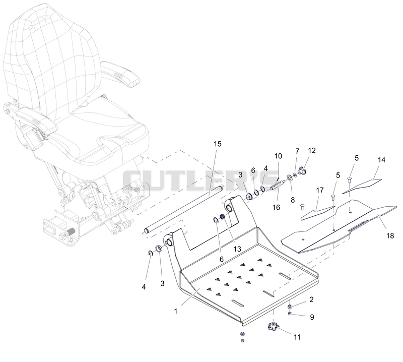 Seat - Footrest