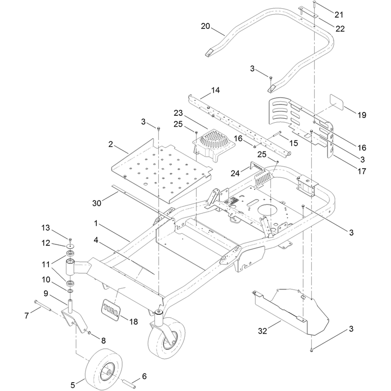 Main Frame Assembly