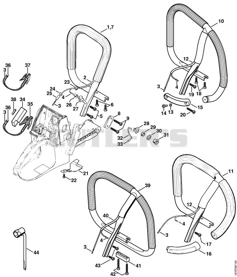 Handlebar (Heating)