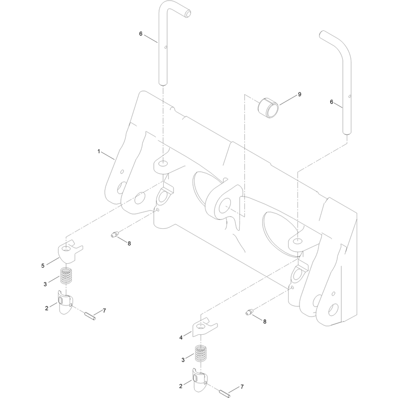 Quick Attach Assembly No 132-8418