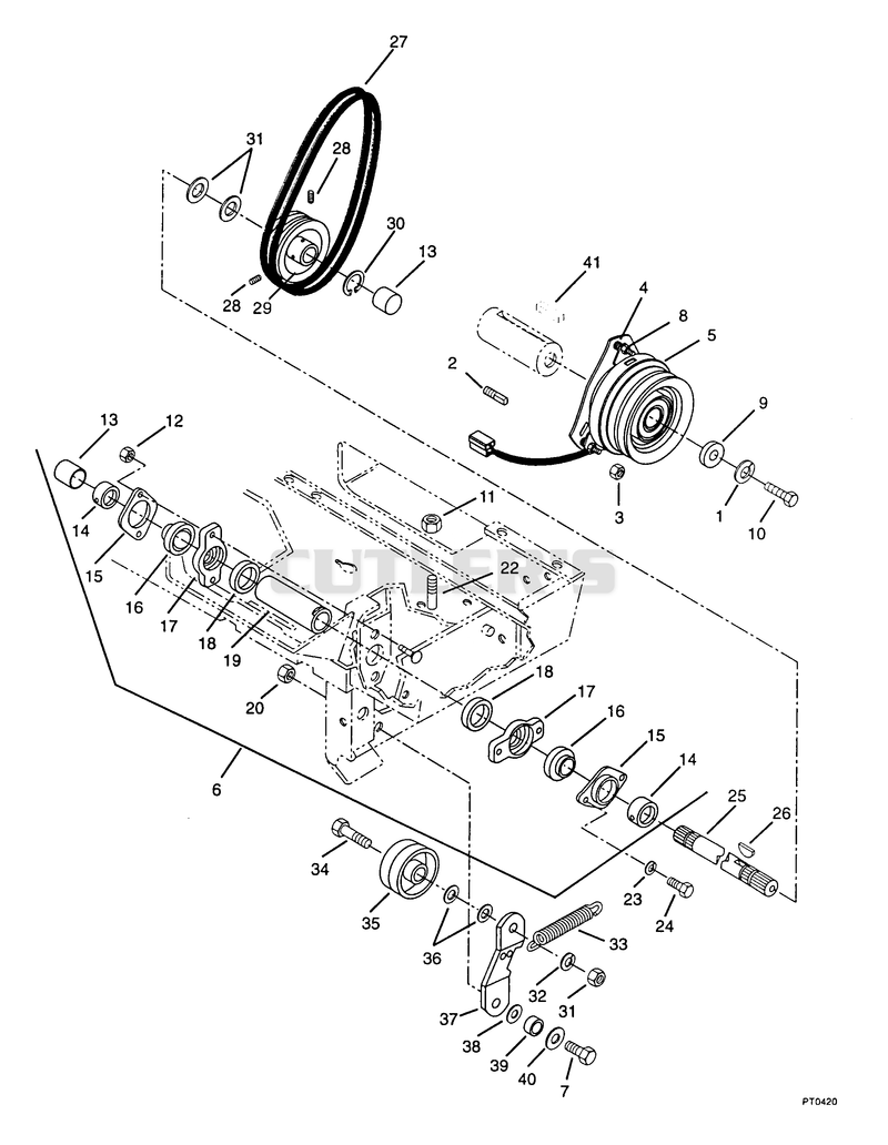 Front Power Take Off (PTO)