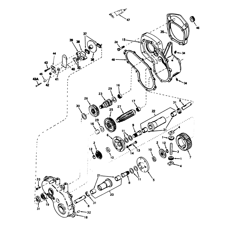 Differential Assembly No 1310-001a